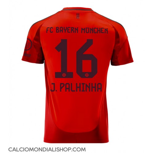 Maglie da calcio Bayern Munich Joao Palhinha #16 Prima Maglia 2024-25 Manica Corta